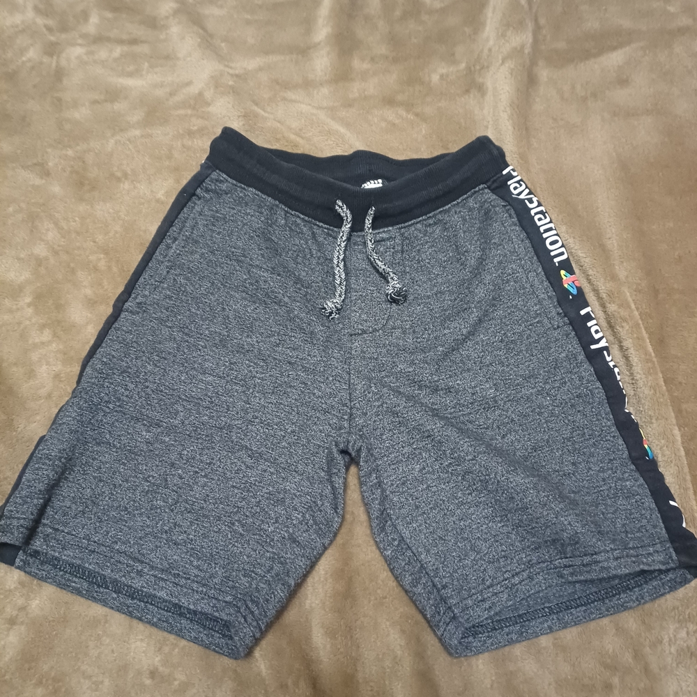 Kids' Gray Drawstring Shorts